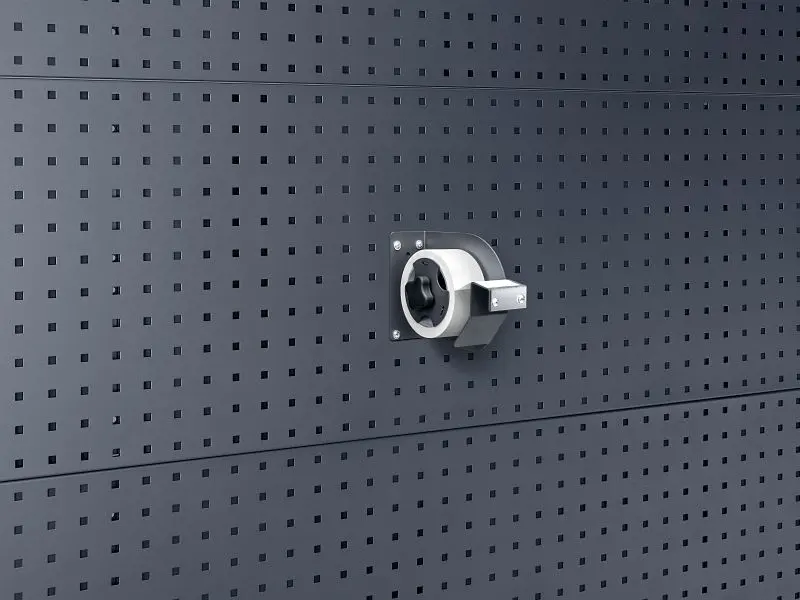 bott perfo Klebebandabroller für Rollen bis maximale 50 mm Breite BxTxH: 82 x 181 x 140 mm RAL 7016 14022052.19