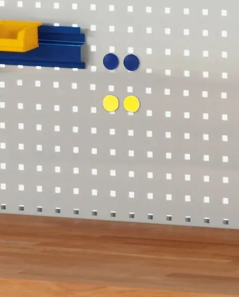 RAU Magnete für Lochplatte 30x30x30 mm VE: 4 Stück 09-MS-4