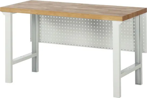 RAU Rückwandverkleidung Stahlblech mit 4-Kant Systemlochung 3000x450x25 mm 09-RW-LB-450-3000.12