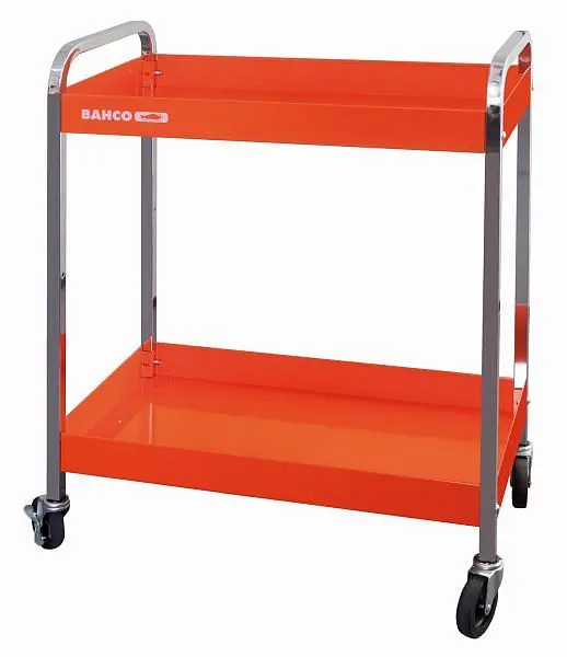 Bahco Rollwagen mit 2 Einlageböden orange 1470KC2