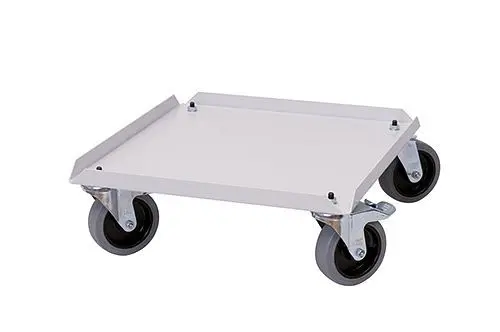 Bedrunka+Hirth Mobil-Zusatz für Computerwagen 4x Lenkrolle Abmessungen mm (BxTxH): 500 x 500 x 150 04.105.125