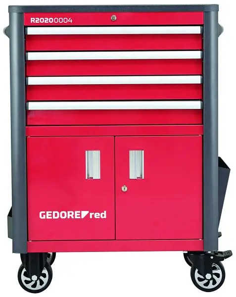 GEDORE red Werkstattwagen WINGMAN 4 Schubladen 1034x724x470 3301688