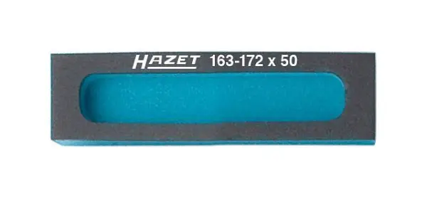 Hazet Weichschaum-Einlage mit Kleinteilefächern 1 Kleinteilefach H 33 x B 172 x T 50 mm 163-172X50