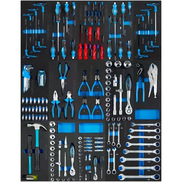 Metra Handwerkerkoffer 14 Sätze für Werkstattwagen 10343