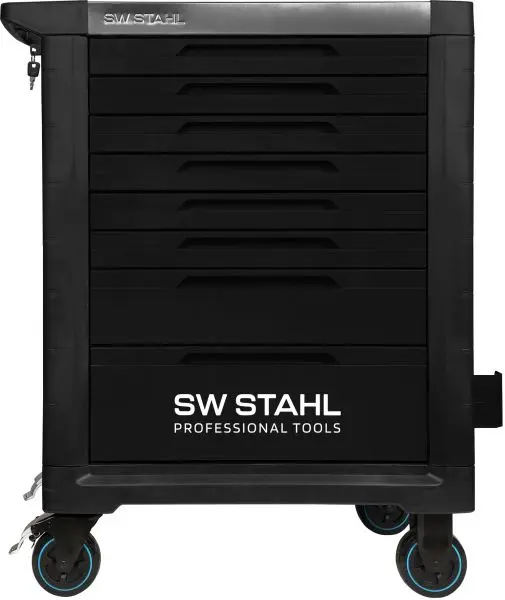 SW-Stahl Profi-Werkstattwagen TT801 schwarz unbestückt 07101L