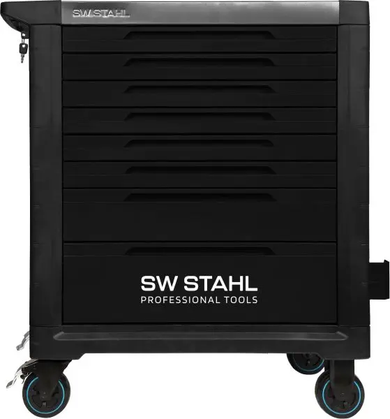 SW-Stahl Profi-Werkstattwagen TT802 schwarz unbestückt 07111L