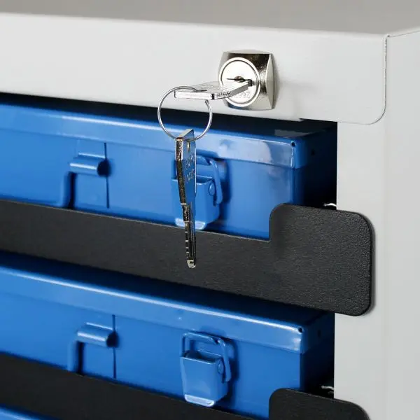 ADB Werkzeug-Tresor inkl. 4 Werkzeugkoffern 88499