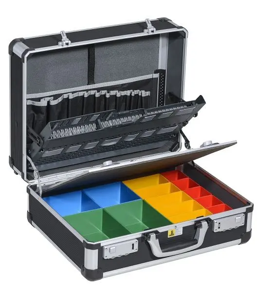 Allit AluPlus Service >C< Service-/Montagekoffer 44-3 Farbe: schwarz Masse: 449 Gramm 427250