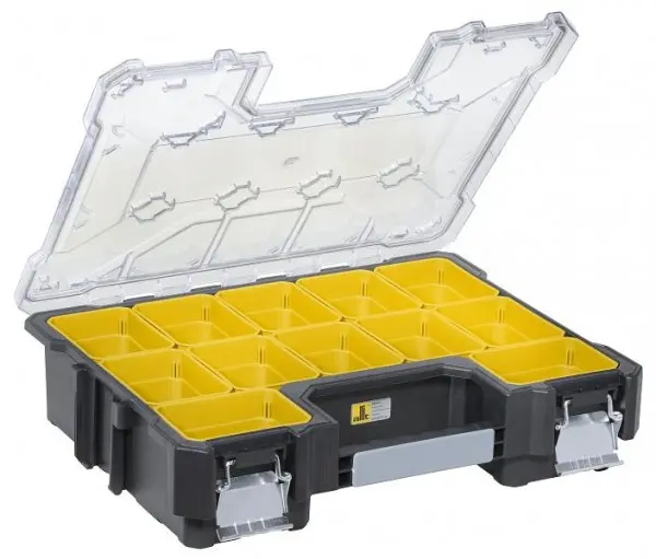 Allit EuroPlus Flex Produktlinieskasten 45H-12 schwarz Masse: 24 Gramm VE: 2 Stück 457209