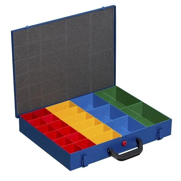 Allit EuroPlus Pro >M< Profi-Metall-Kleinteilekoffer 44H-23 Farbe: blau Masse: 34 Gramm 454120