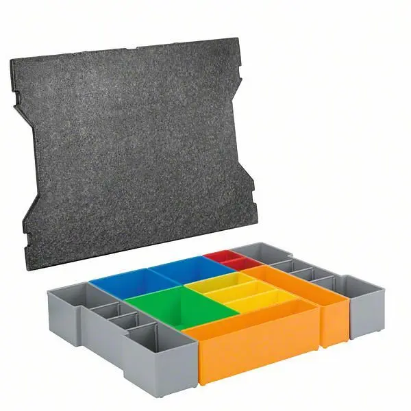 Bosch Boxen für Kleinteileaufbewahrung L-BOXX inset box Set 12 Stück 1600A016N9