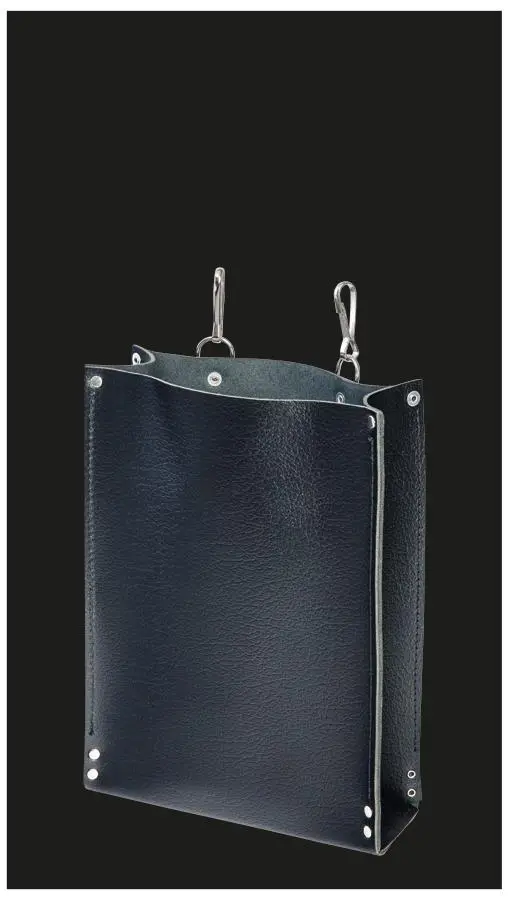 MAS Werkzeugtasche aus Leder 30 x 20 x 8 cm mit K-Haken 51213