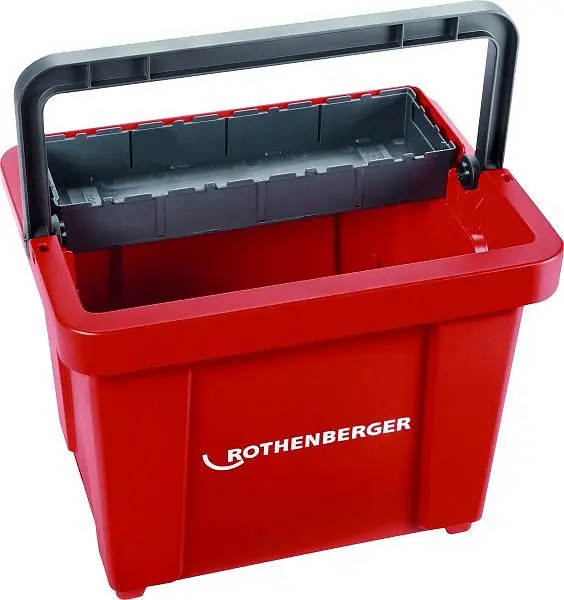 Rothenberger Werkzeugeimer ROBUCKET mit 1 Stück ROBOX B2650 395 x 312 x 321 cm 1000002627