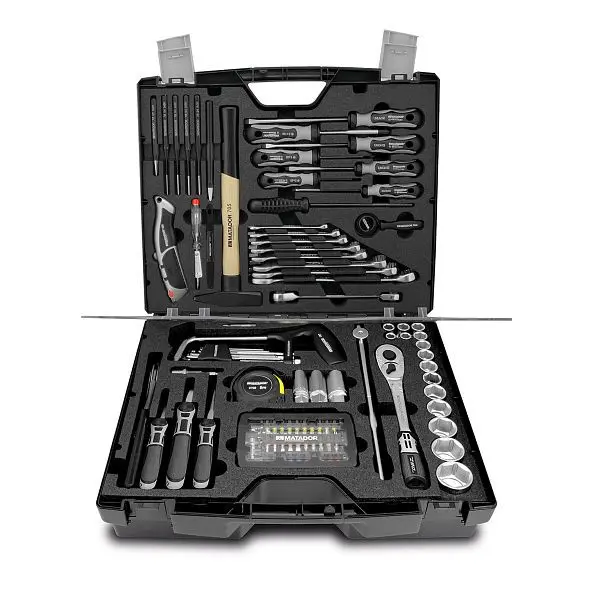 MATADOR Werkzeugsatz "BlackBox" 125 teilig 6-kt. 1/4"-1/2": 6-32 mm 4152 0001