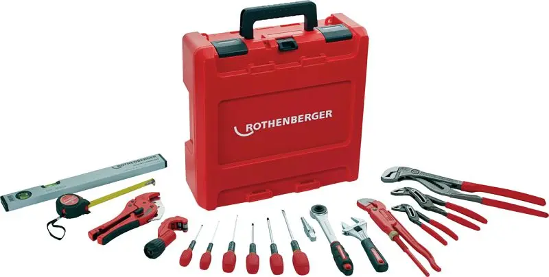 Rothenberger Handwerkzeugkoffer 4414 18-teilig 1000001955