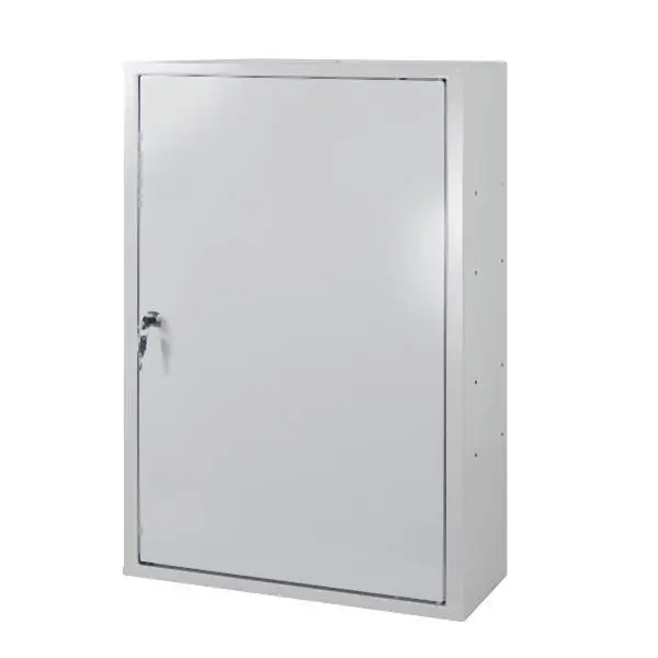 ADB Werkzeugwandschrank mit 1 Tür 1 Fachboden Grau 52595