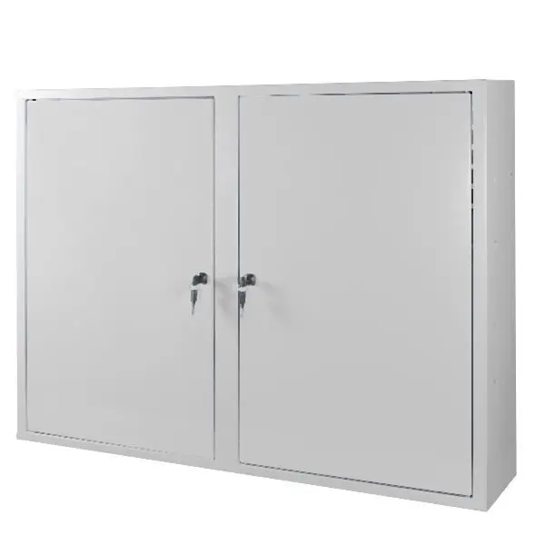 ADB Werkzeugwandschrank mit 2 Türen 3 Fachböden Grau 52596