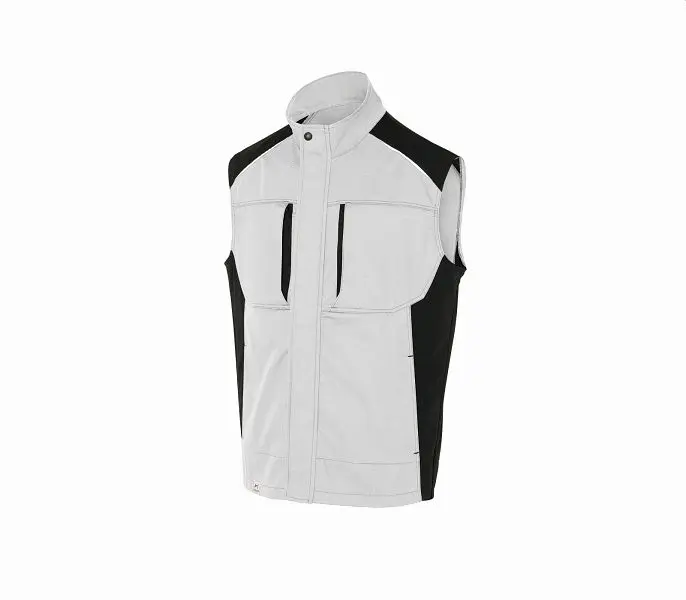 Kübler ACTIVIQ Weste Farbe: weiß/anthrazit Grösse: M 7250 5365-1097-M