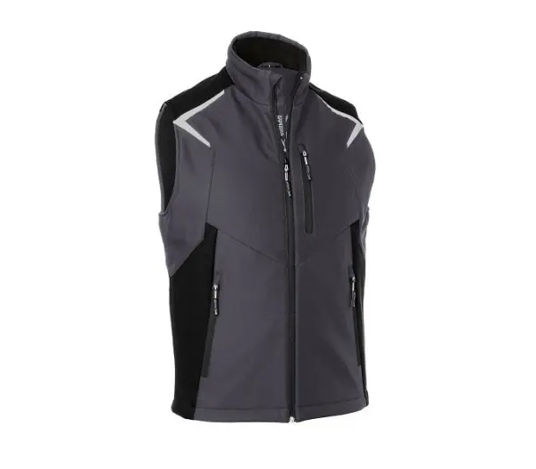 Kübler BODYFORCE Softshell Weste Farbe: anthrazit/schwarz Grösse: XL 7125 5375-9799-XL