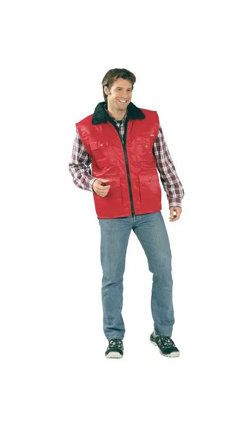 Planam Outdoor Gletscher Piloten Weste rot Grösse XXXL 0343064