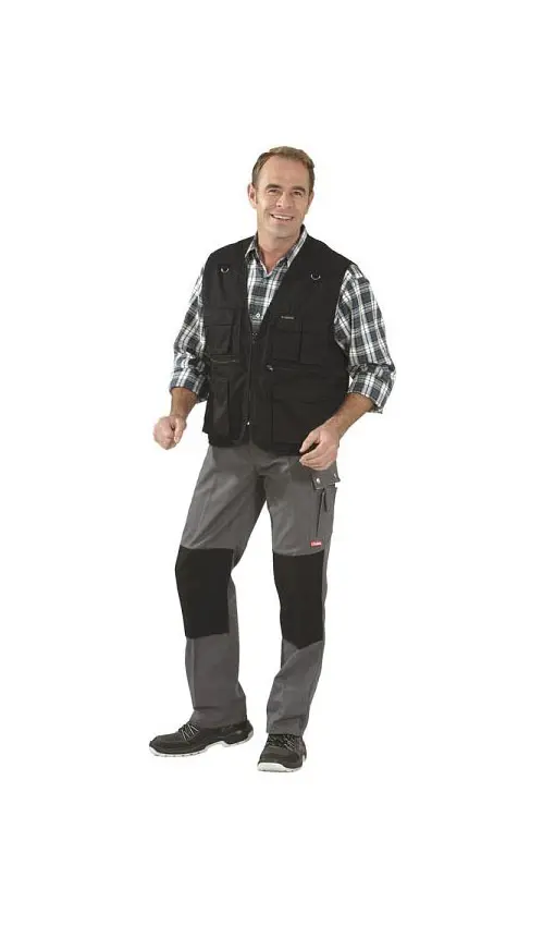 Planam Outdoor Sommer Weste schwarz Grösse S 1410044