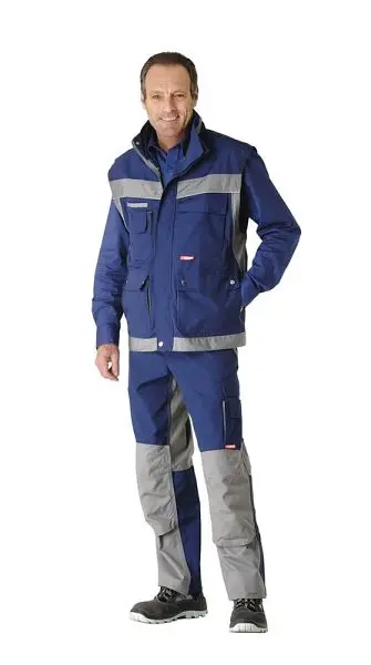 Planam Plaline Weste marine/zink Grösse XL 2532056