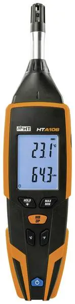 HT Instruments HTA106 Luftfeuchtemessgerät (Hygrometer) 0 % rF 100 % rF mit 5-Jahres-Batterie