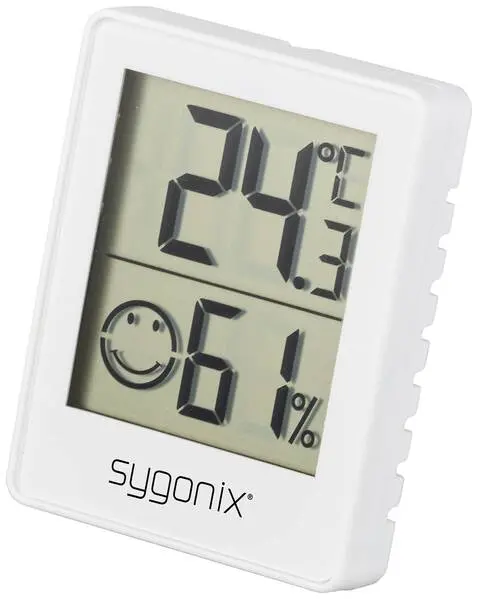 Wetterstation für Sygonix Thermo-/Hygrometer Weiß