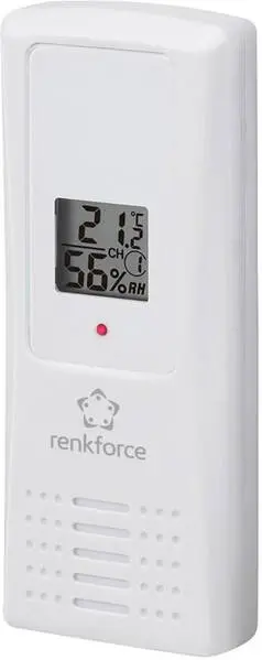 Barometer mit Hygrometer Renkforce FT007TH Thermo-/Hygrosensor Funk 433 MHz