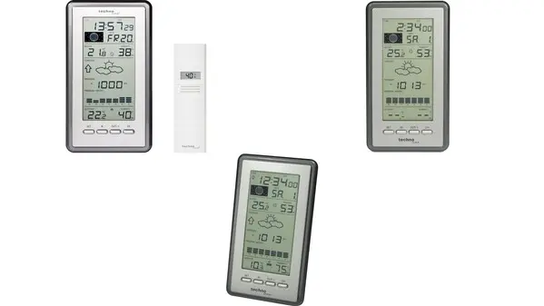 Techno Line WS 9040 IT Funk-Wetterstation für die Wandmontage