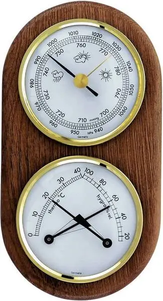 TFA Dostmann 20.1051 Analoge Wetterstation mit Wandmontage