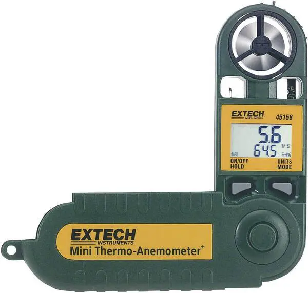 Extech 45158 Anemometer 0.5 bis 28 m/s für den Außenbereich