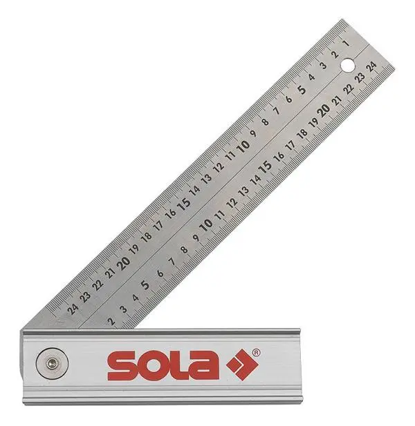 Sola Verstellbarer Winkel Quattro rostfrei 250x170mm 56017001