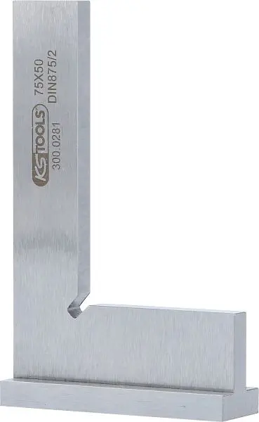 KS Tools Anschlagwinkel nach DIN 875/2 75mm 300.0281
