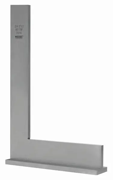 Vogel Germany Kontrollwinkel DIN 875 GG 0 300 x 200 mm mit Anschlag rostfrei 310106