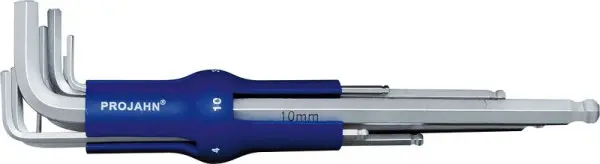 Projahn Kugelkopf Stiftschlüssel Satz 8 teilig 3604