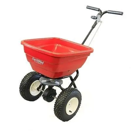 Earthway Streuer mit Standard-Auswurfschale F80
