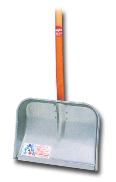 Mefro Alu-Schneeräumer Compact Breite 475 x Höhe 350 mm körpergerecht gebogener 140-cm-Stiel VE: 5 Stück 03 5602