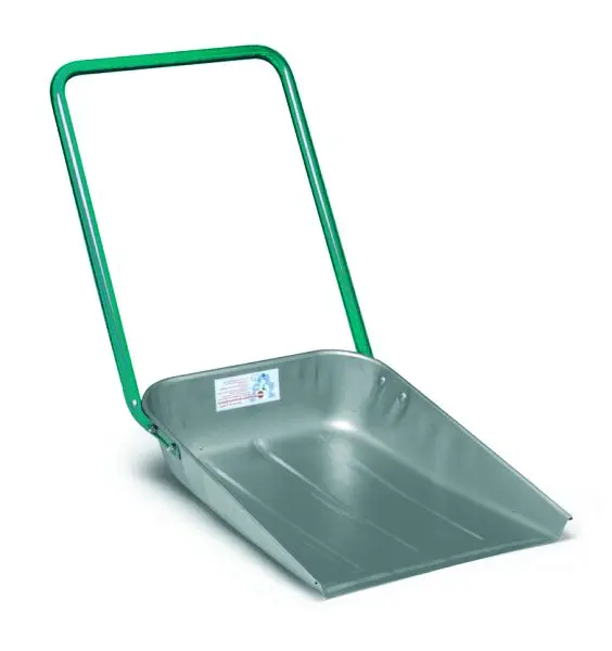 Mefro Schneemuli 620 x 800 x 180 mm körpergerecht gebogener 140-cm-Stiel 03 5400