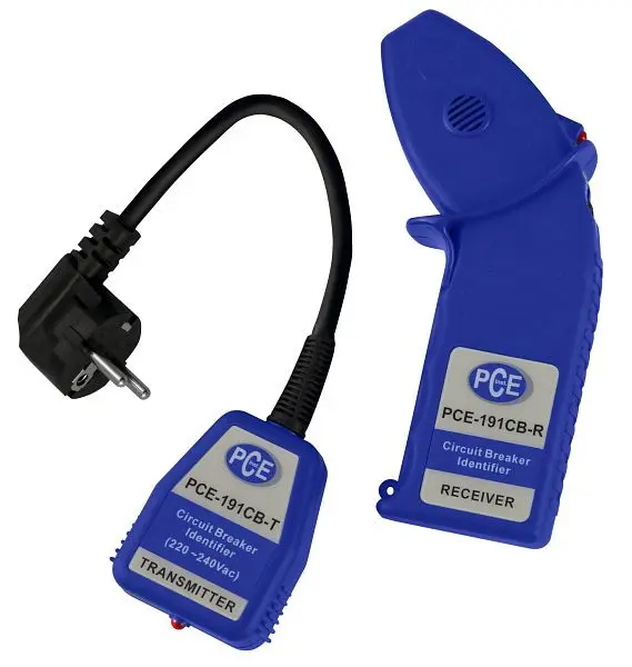 PCE Instruments Kabeltester Leistungsfähigkeit 640 mAh Spannungsversorgung 9V PCE-191 CB
