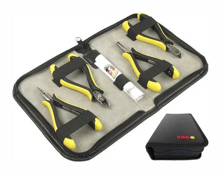 VBW Elektronikzangen-Satz Poliert MK-Handhabunge ESD/EGB-gewiss 991605