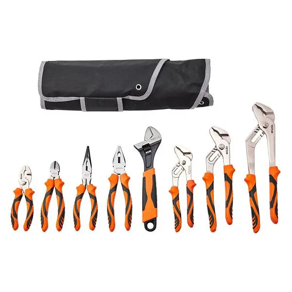 VEVOR Zangen-Set Nutgelenkzange 8-teilig Hartstahl 12"/10"/8"/6" QZZT612INCH86GK4UV0