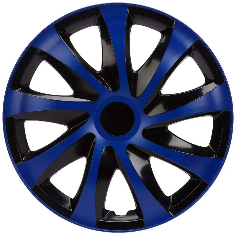 Kompatibel Radkappen 16" NRM DRACO blau/schwarz 4 Stück