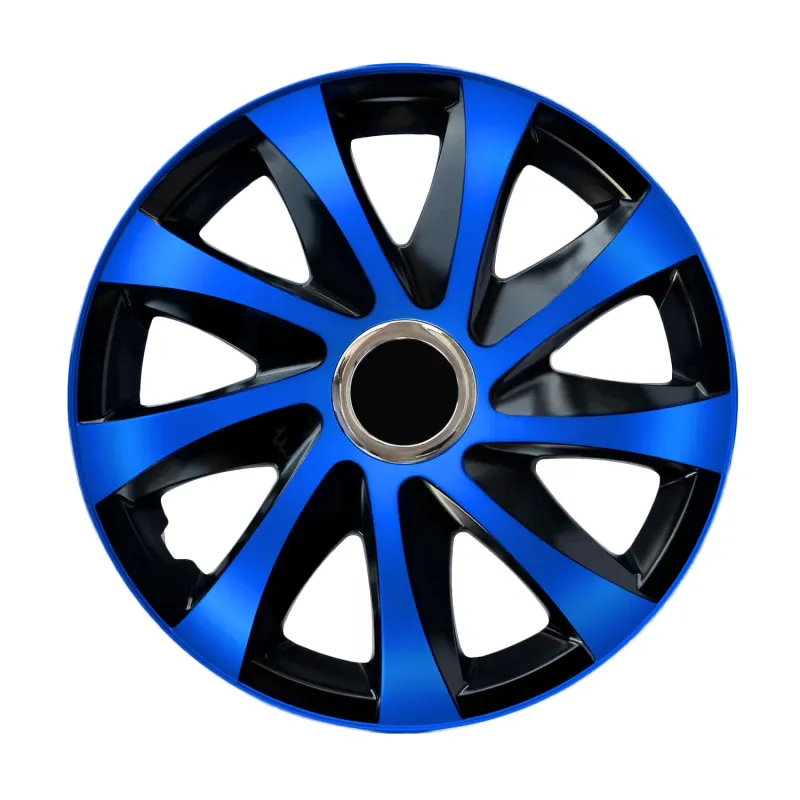 Umfassend Radkappen 16" NRM DRIFT Extra blau/schwarz 4 Stück