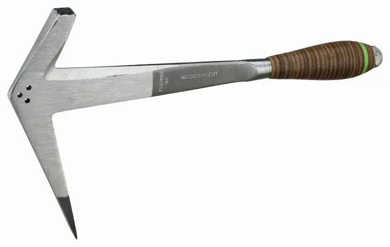 Freund Schieferhammer-Piccolo Dreiloch handgeschmiedet Masse: 475 Gramm Abmessungen: 300 mm Ausführung: Links 00071000