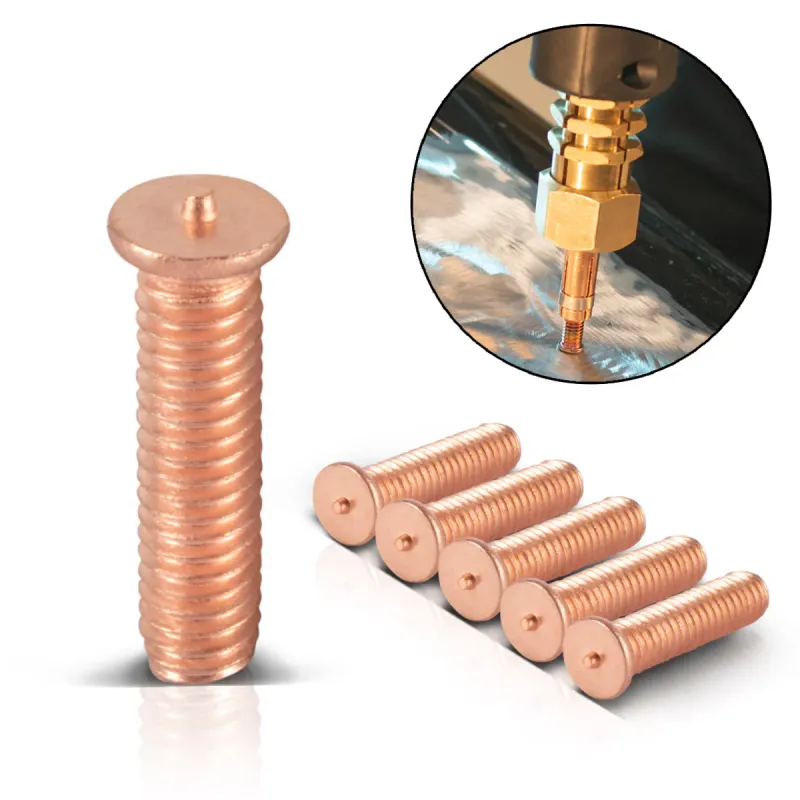 Steelworks welding bolt M4 Thread 100 Set, Vernetzt Repair Accessories Dutchpotter / Dellenlifter / Point Welding Tan / Di...