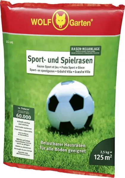 WOLF-Garten 3825020 LG 125 SPORT- UND SPIELRASEN 1 St.