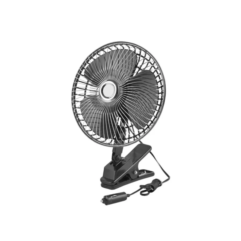Einstellbarer Auto-Ventilator, 15,2 cm, 24 V, mit Clip-Halterung, einstellbare Oszillation
