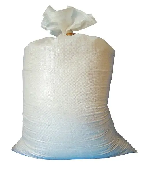 Berger &amp; Schröter Gewebesack PP 60x105cm weiß 10er- Pack 50194