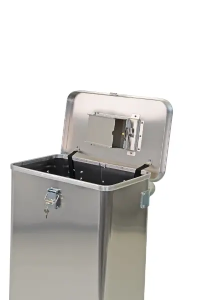 Gmöhling Entsorgungsbehälter G®-DOCU disk D 1009 / 120 H disk 450 x 275 x 990 mm 220100918